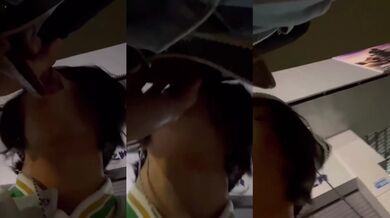 女友戶外激情口交