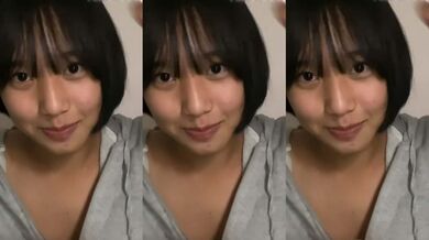 可愛い女子大生が寮で自慰行為 気持ち良すぎて潮を吹いた