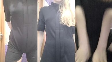 金發黑襪騷貨廁所視訊