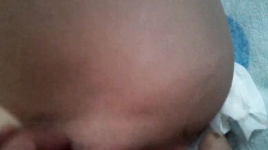 Semen Overflowing from Her Pussy