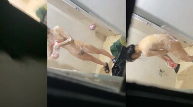 偷拍妹妹洗澡 part 3