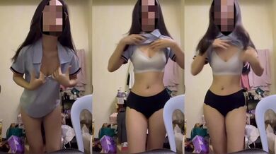 保守派彼女の初めての自撮り