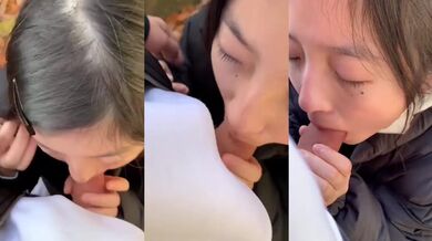 Outdoor Training: Girl Enjoys a Treat