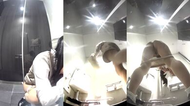 日本トイレ盜撮 2 (厠所 自慰)