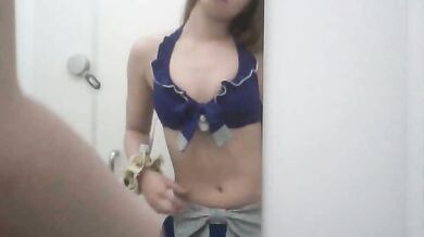 更衣室～美乳 34