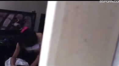 Students having sex in internet cafe