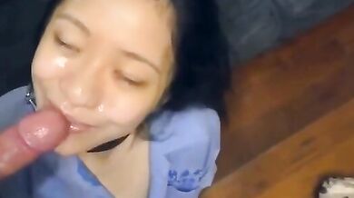 国立蘭陽女子高等学校の少女、大きな荷車を引く小さな馬が外国人教師に征服され、精液を飲み込んだ3