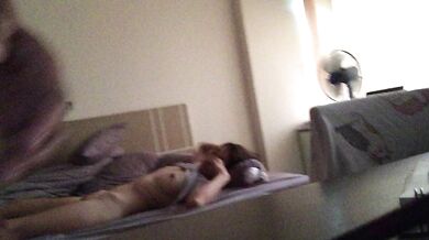 Thai university couple sex selfie