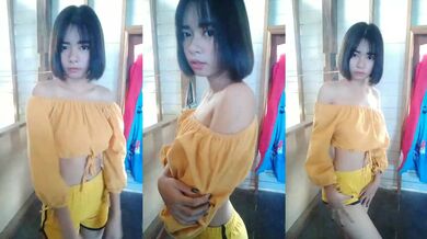 可愛泰國妹妹露奶自拍