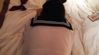 第一視角水手服妹妹被後入