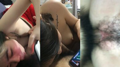 紋身奶妹口交玩手遊啪啪