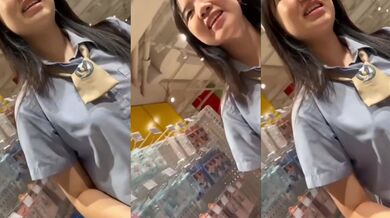 Indonesian highschool upskirt UPH