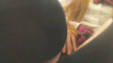 素人金絲毛髮自慰