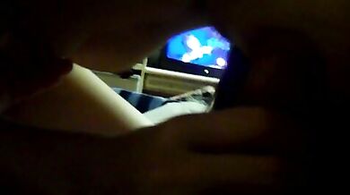 sinh viên địa phương cô gái thổi kèn bị rò rỉ