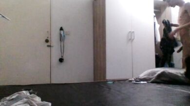 ベトナムの巨乳美女が痩せ型の彼氏とセックス