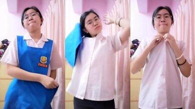 馬來西亞陪陪LSL脫校服