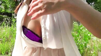 自撮り野外露出 3