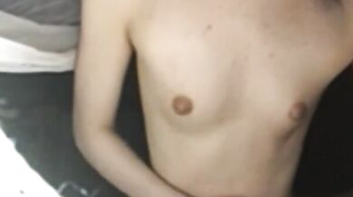 生配信するC「指入れたいけどこわくて...」