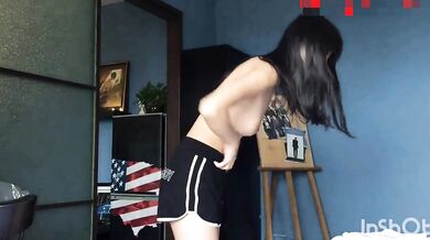 モデルスタイルのエロ口ぎ神 animation