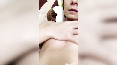 元カノが自慰行為をする