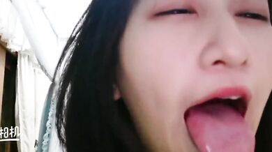 反差清純短發美女發騷