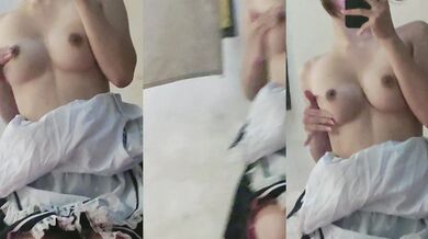 越南大奶眼鏡妹子4-女仆對鏡誘惑