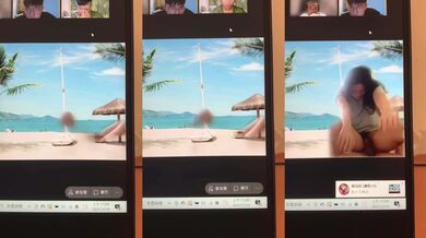 Students take online horse riding lessons