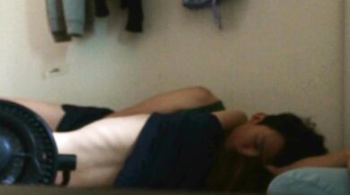 Korean couple makes love in rental house