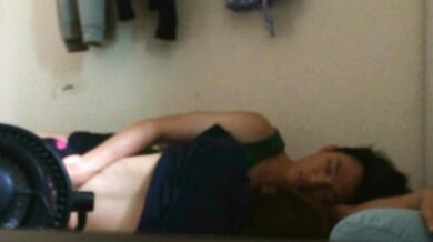 Korean couple makes love in rental house