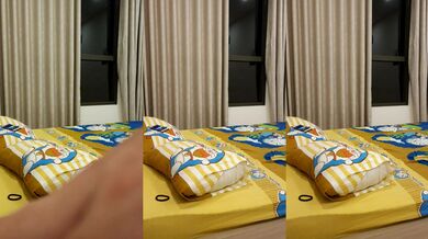 Vietnamese beauty and Korean boyfriend make love at home and take selfies