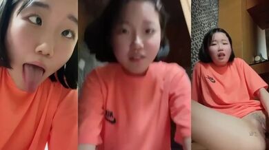 Gái xinh Hàn Quốc thủ dâm với lược và rỉ nước sốt trắng