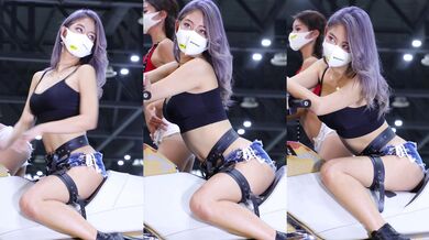 車展辣妹走光-5