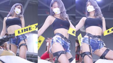 車展辣妹走光-6