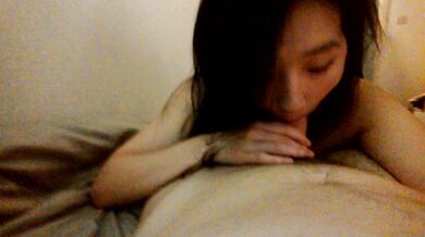 中国の女の子のフェラチオ一人称視点