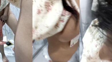 Chơi với máy rung trong phòng thử đồ-2