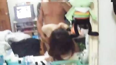 Cặp đôi Đài Loan sống chung trong trường đại học, ảnh tự sướng sex bị rò rỉ 13