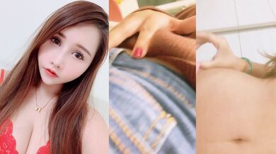 巨乳美女の揺れるおっぱいパジャマ誘惑