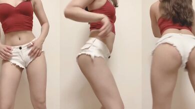 棕髮高中妹跳舞誘惑2