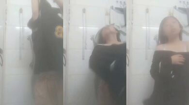 高中妹脫衣自拍30