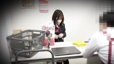 ④カースト上上のBusiness気J●お时入きチカン.スーパーのバックヤードにて【隠しカメラEditor (previous edition)】